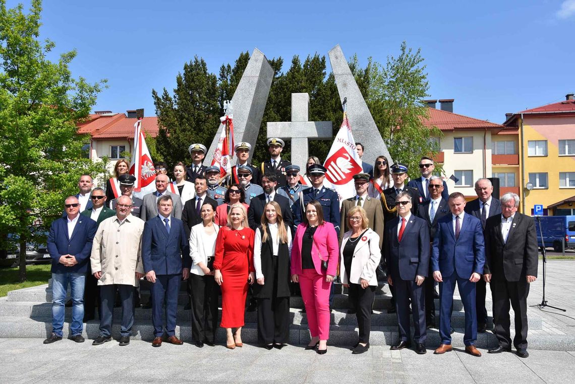 Biłgoraj: Mieszkańcy świętowali rocznicę uchwalenia Konstytucji [ZDJĘCIA]