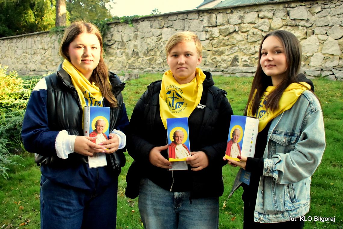 Uczniowie szkoły po raz kolejny uczestniczyli w zbiórce.