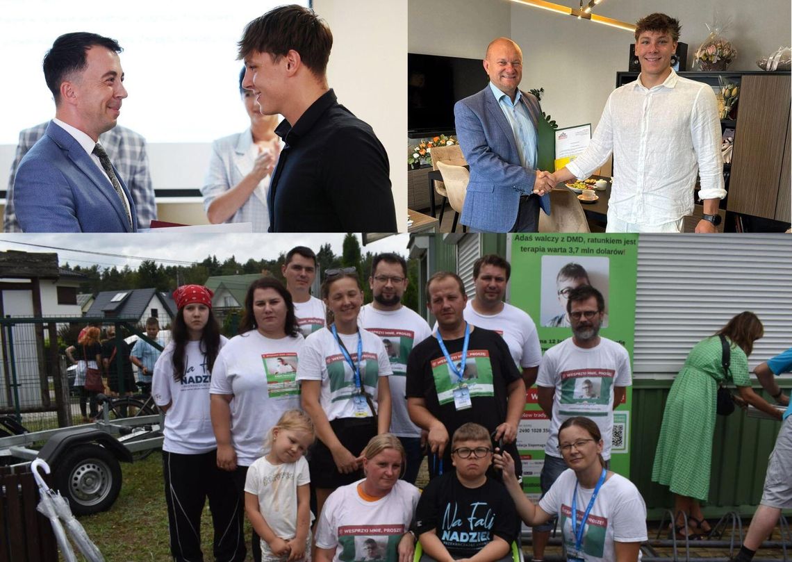 Biłgoraj: Samorządowcy dziękują Damianowi za serce i siłę