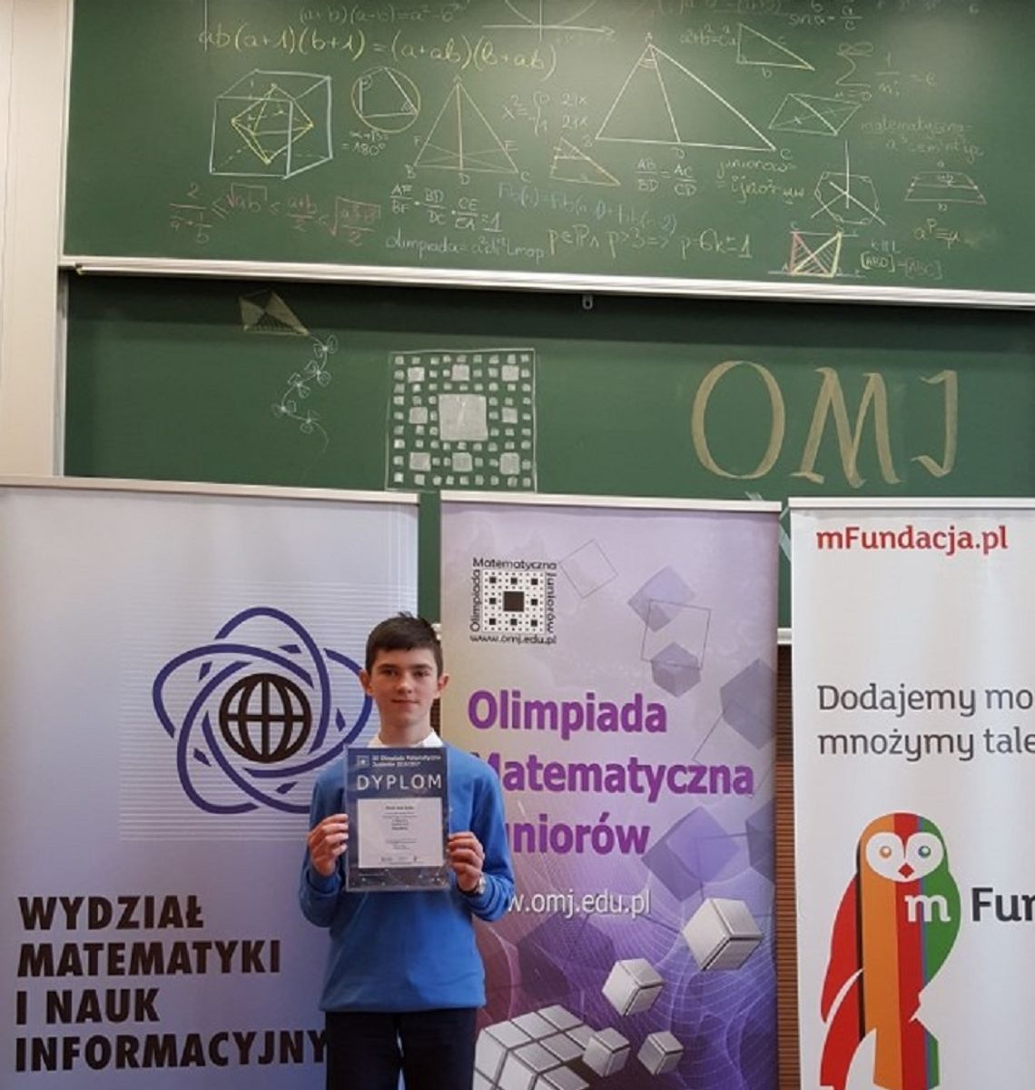 Biłgoraj: Sukces gimnazjalisty. Piotr Łaba w finale XII Olimpiady Matematycznej Juniorów