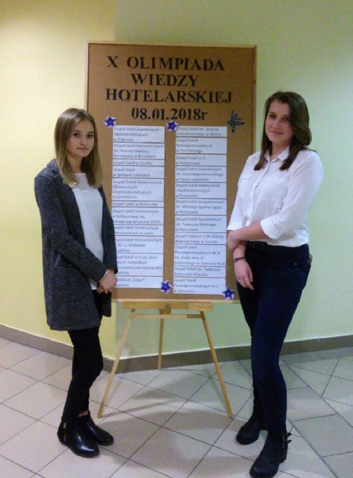 Biłgoraj: Sukces uczennicy ZSZiO na Olimpiadzie Wiedzy Hotelarskiej
