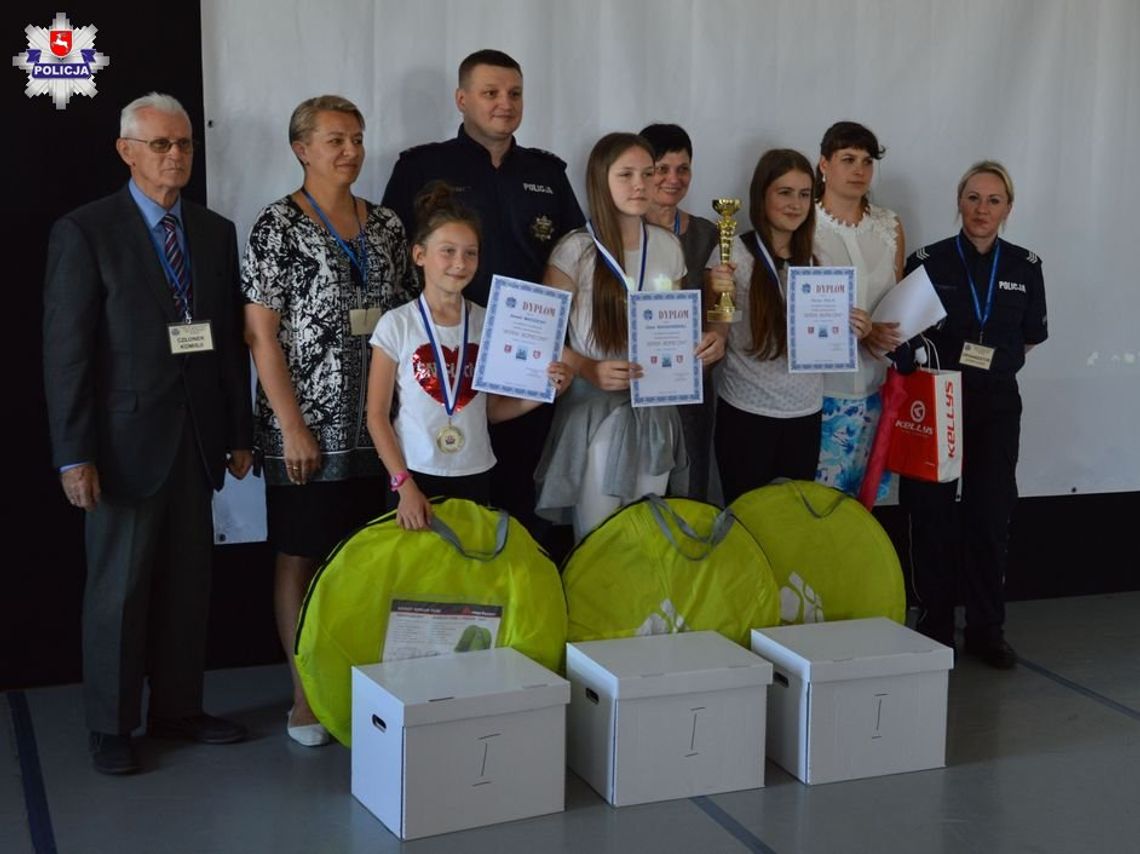 Biłgoraj: Uczniowie z Bukowiny najlepsi w konkursie "Jestem Bezpieczny" (ZDJĘCIA)