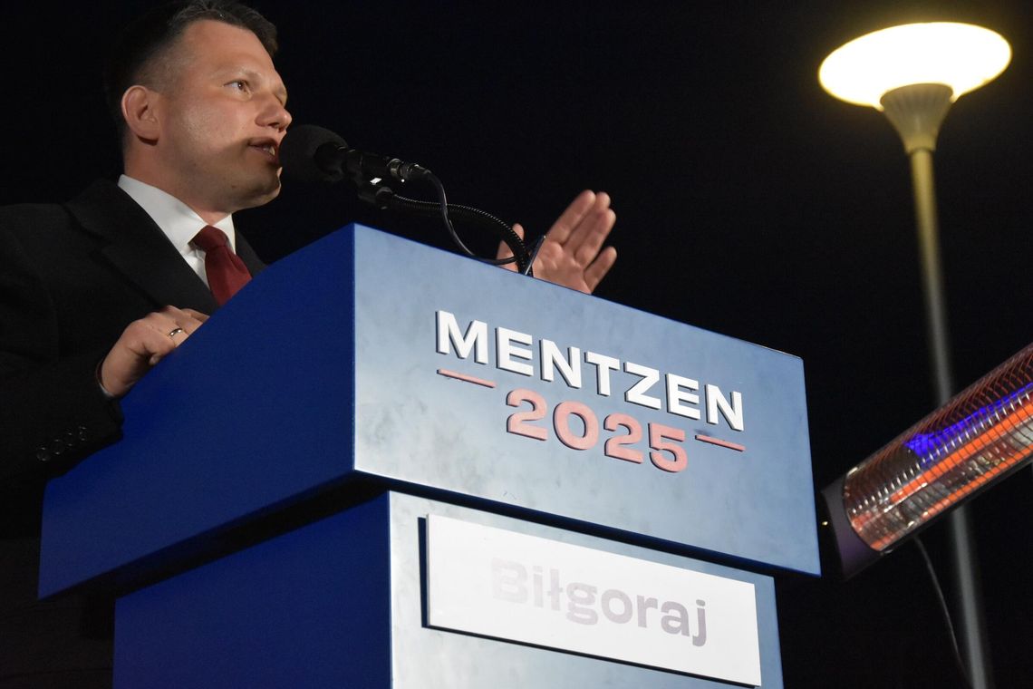 Biłgoraj: Wizyta Sławomira Mentzena [ZDJĘCIA]