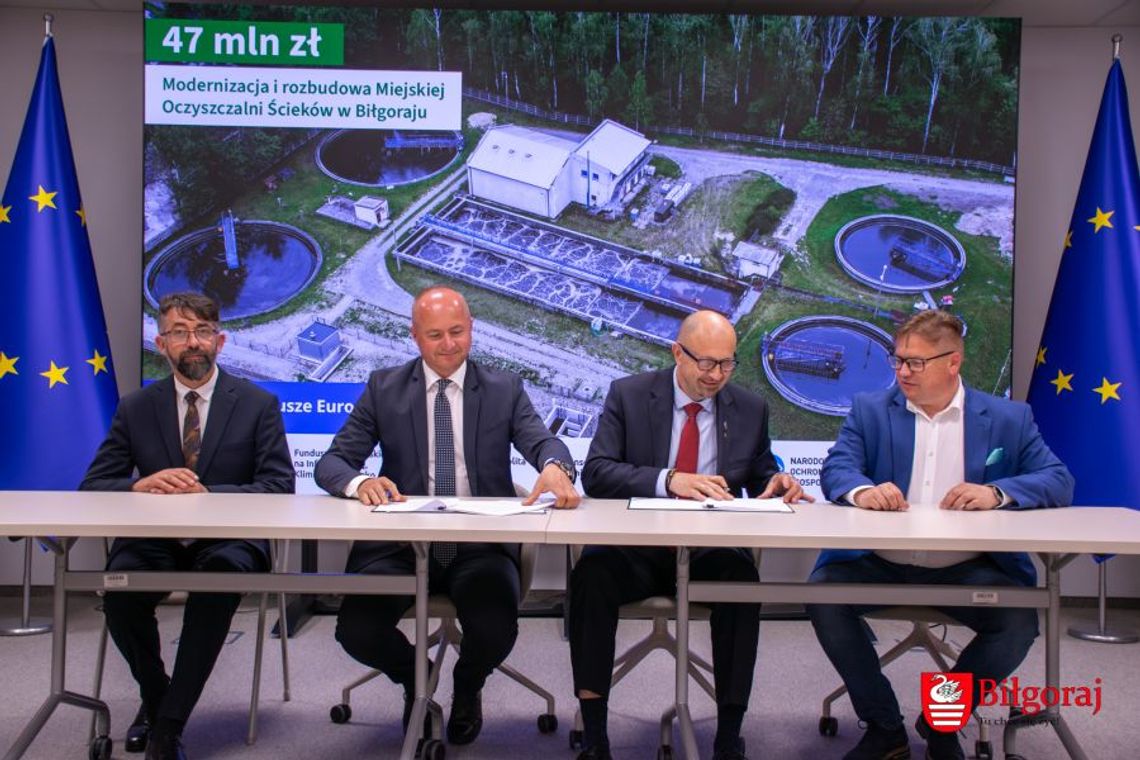 Biłgoraj z rekordowym wsparciem. Oczyszczalnia ścieków przejdzie modernizację za ponad 82 mln zł Biłgoraj z rekordowym wsparciem. Oczyszczalnia ścieków przejdzie modernizację za ponad 82 mln zł