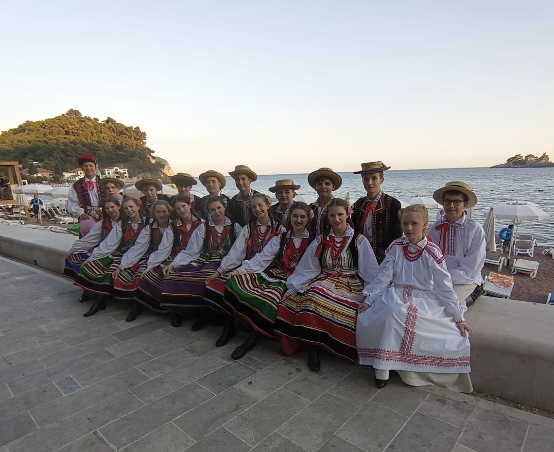 Biłgoraj: Zespoły "Tanew" i "Ada" w Czarnogórze