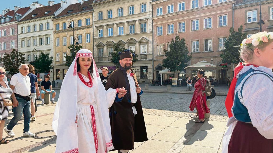 Biłgorajski strój lśnił w stolicy Biłgorajski strój lśnił w stolicy
