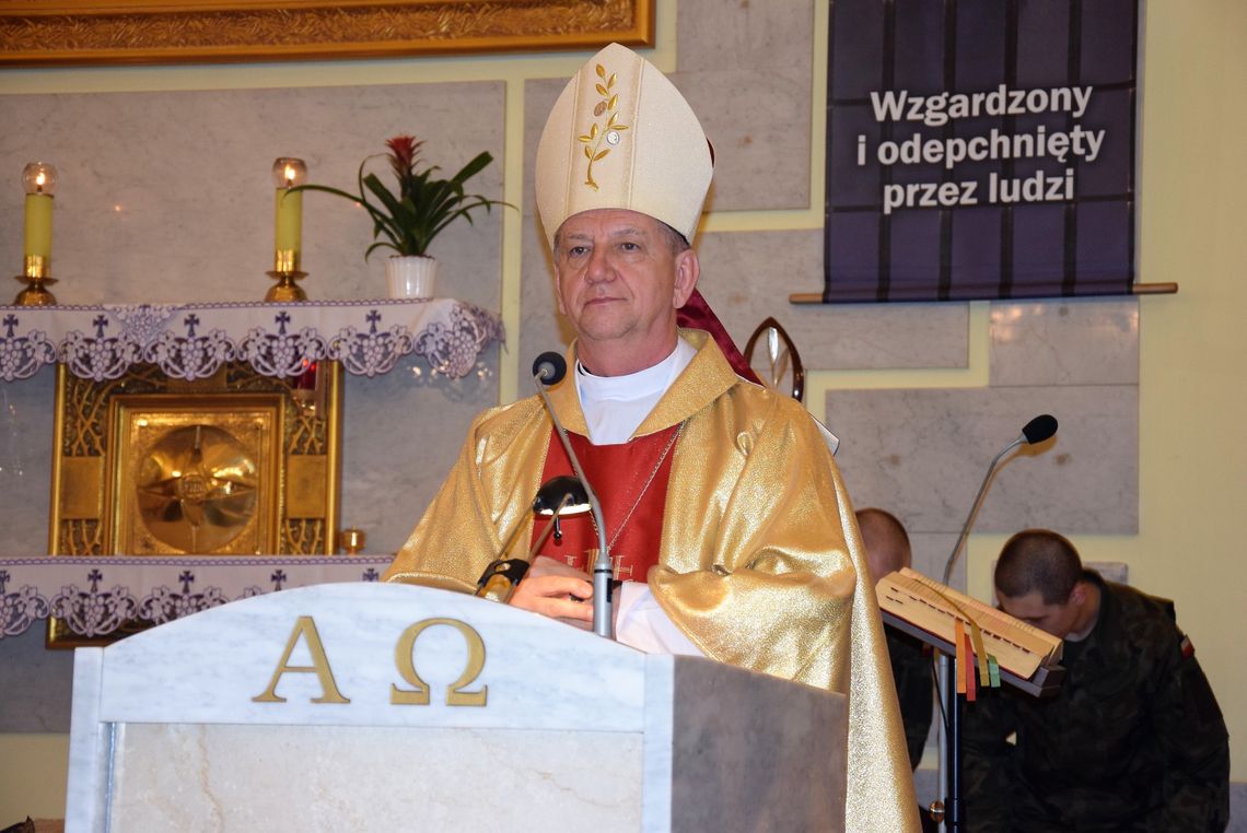 Biskup polowy Wojska Polskiego w Zamościu (ZDJĘCIA)