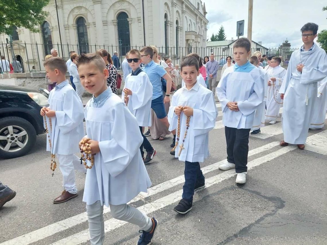 Procesja Bożego Ciała w Zamościu.