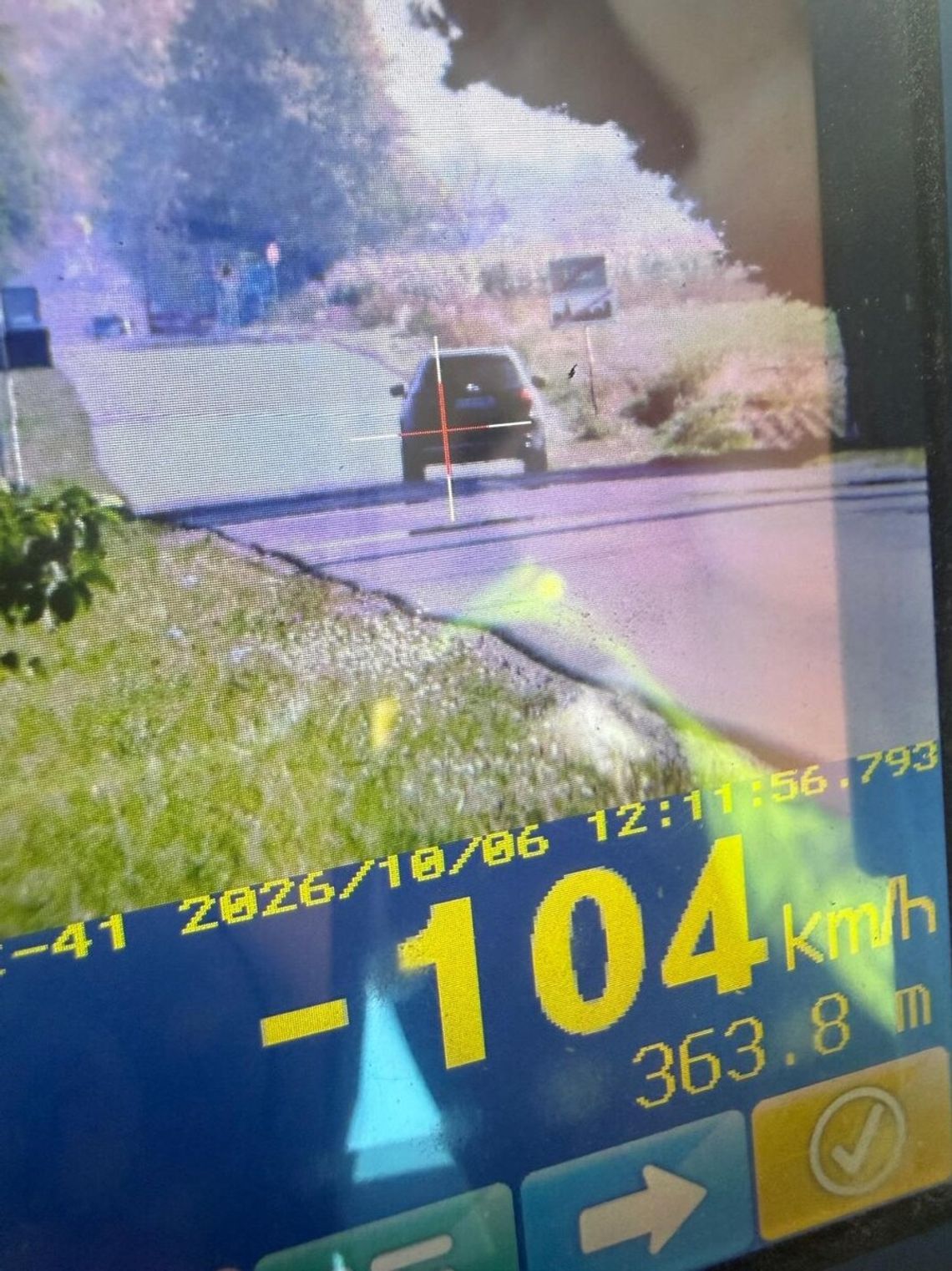 Brawurowa szarża w Liskach - 4 tys. mandatu i utrata prawa jazdy