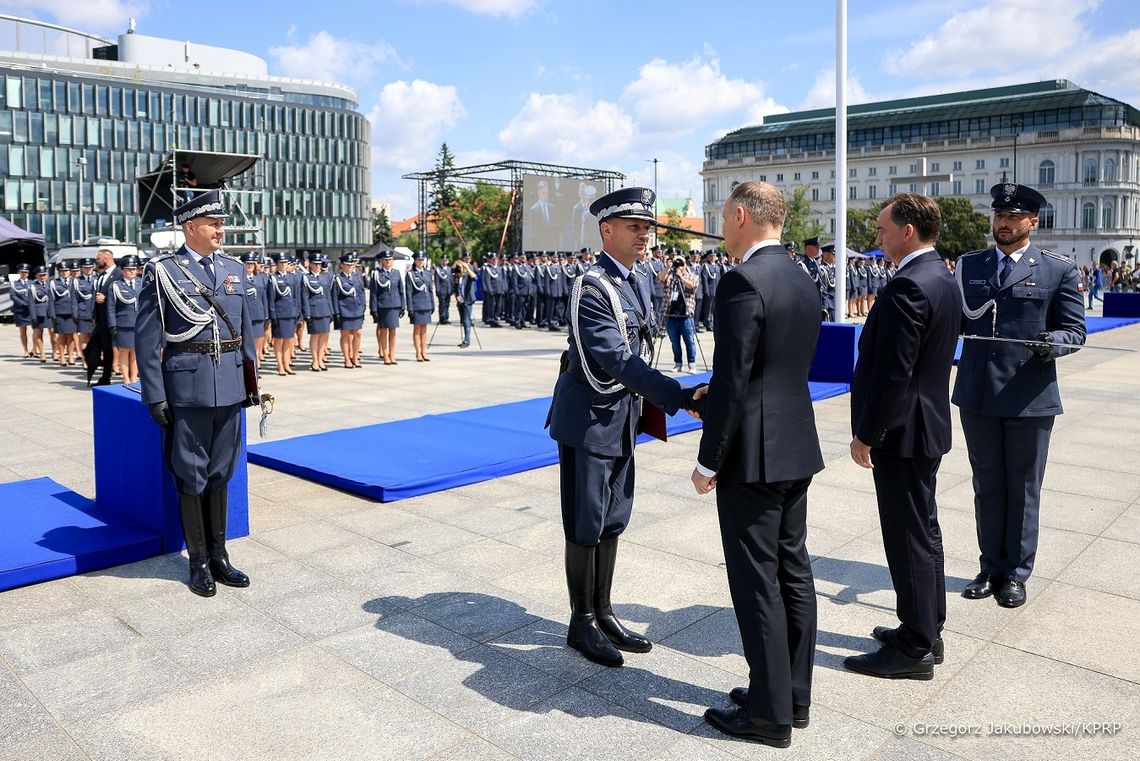 Krzysztof Stefanowski otrzymał nominację generalską. fot. Grzegorz Jakubowski/KPRP