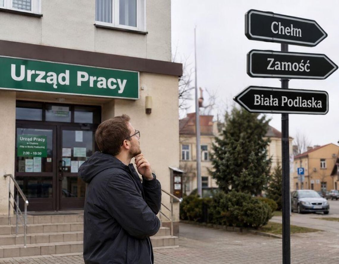 Zamość, Chełm czy Biała Podlaska? Gdzie łatwiej o pracę i gdzie proponują więcej? Chełm, Zamość czy Biała Podlaska? Dane z pierwszego półrocza 2026 roku pokazują, jak różnią się lokalne rynki pracy w trzech miastach. Fot. grafika ilustracyjna