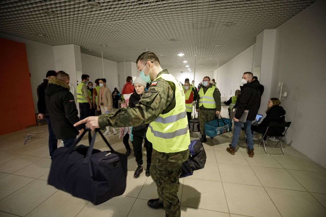 Coraz więcej lubelskich terytorialsów pomaga uchodźcom z Ukrainy. Spisują się wzorowo