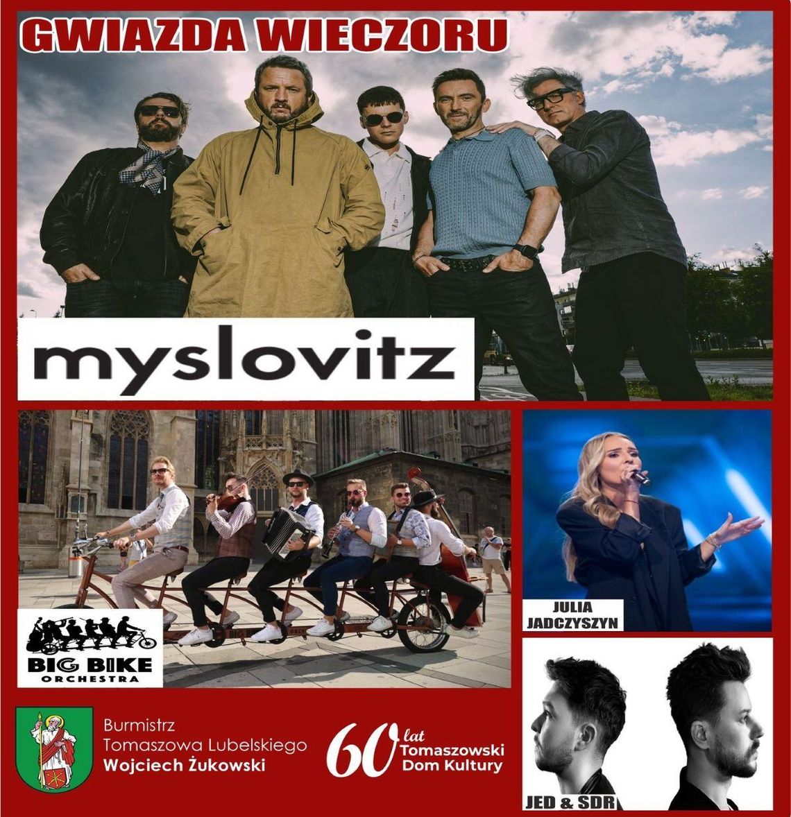 Na Dni Tomaszowa 2025 zaproszono m.in. zespół Myslovitz.