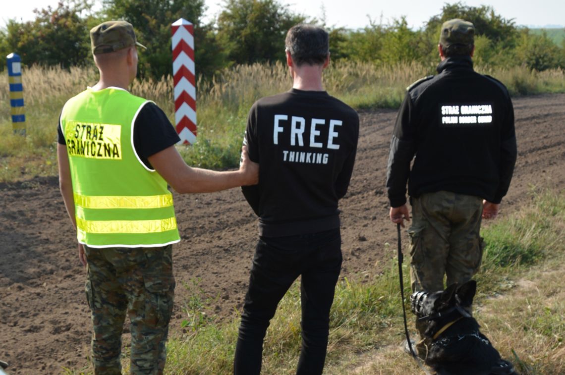 Dołhobyczów: Ukrainiec chciał do Polski. Przyszedł nielegalnie
