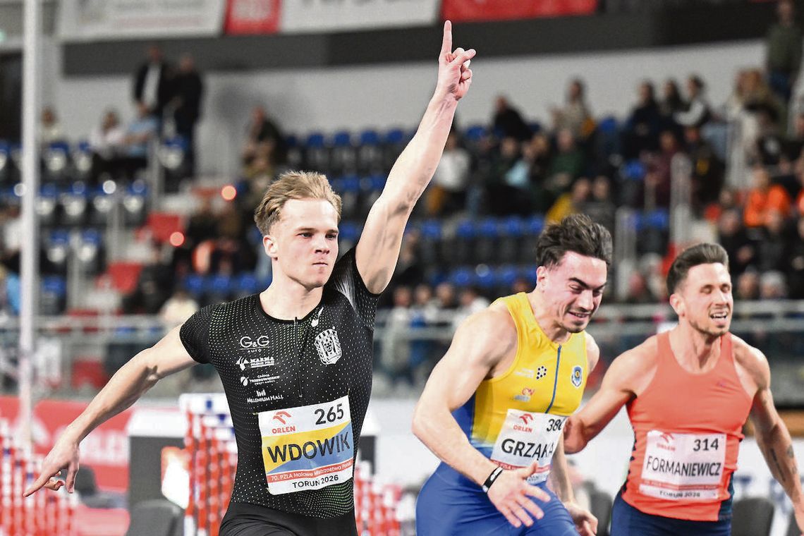 Dominik Kopeć nie zawiódł i stanął na podium! Zaraz znów czeka nas lekkoatletyczna uczta W halowych mistrzostwach Polski w Toruniu startowało czworo reprezentantów Agrosu Zamość, ale tylko Dominik Kopeć – jak się tego należało spodziewać – stanął na podium.