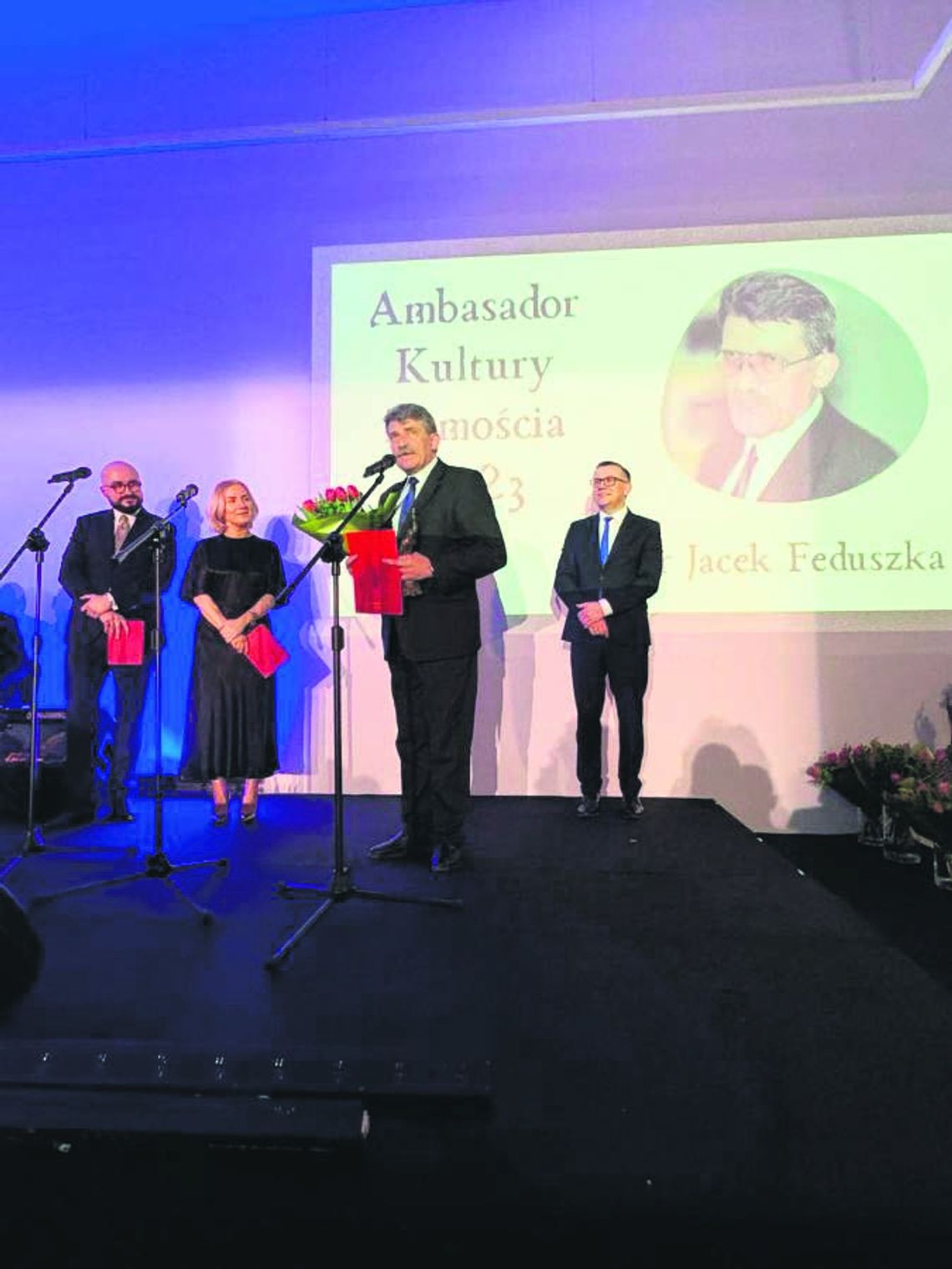Tytuł Ambasadora Kultury Zamościa otrzymał dr Jacek Feduszka.
