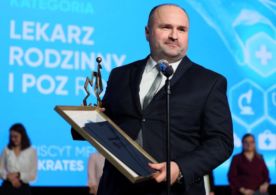 Dr Łukasz Rejman, lekarz rodzinny z Radecznicy zwycięzcą Plebiscytu Hipokrates 2025! Dr Łukasz Rejman zwycięzcą Plebiscytu Hipokrates 2025.