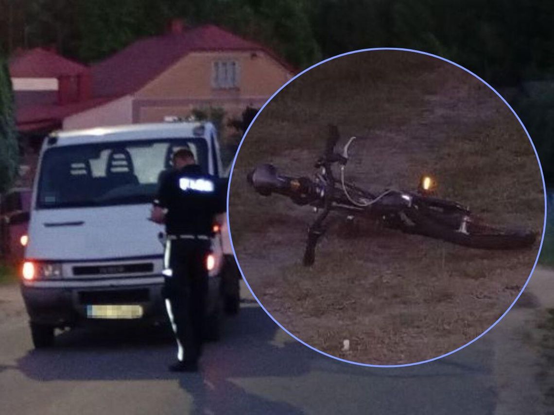 Dramatyczny wypadek w Tereszpolu Zygmuntach. 10-letnia rowerzystka trafiła do szpitala Dramatyczny wypadek w Tereszpolu Zygmuntach. 10-letnia rowerzystka trafiła do szpitala