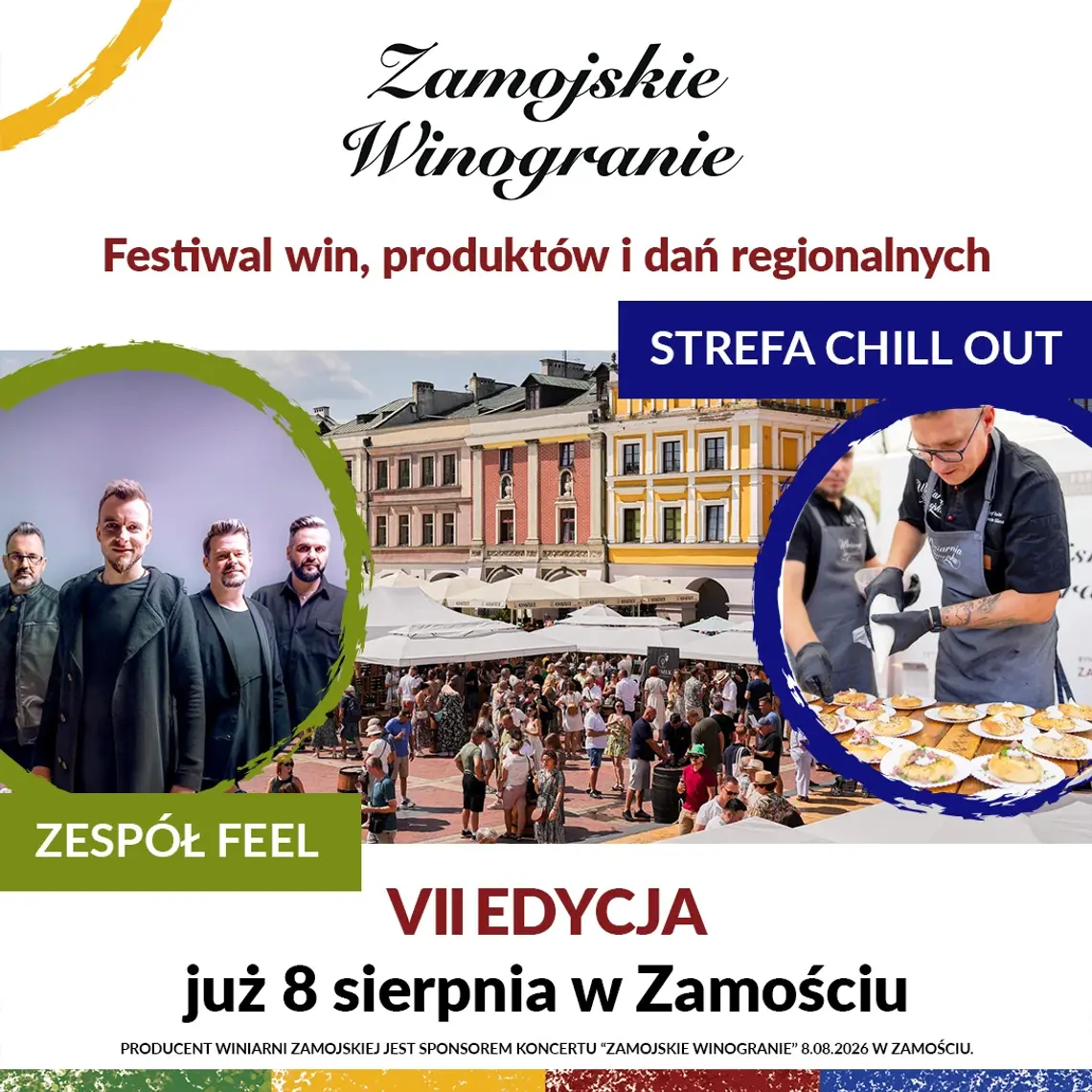 Feel gwiazdą Zamojskiego Winogrania