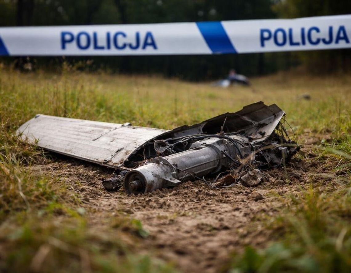 Znaleziono fragmenty niezidentyfikowanego obiektu. Sprawą zajmuje się Żandarmeria Wojskowa Zdjęcie poglądowe. Nie przedstawia odnalezionego obiektu ani miejsca zdarzenia.