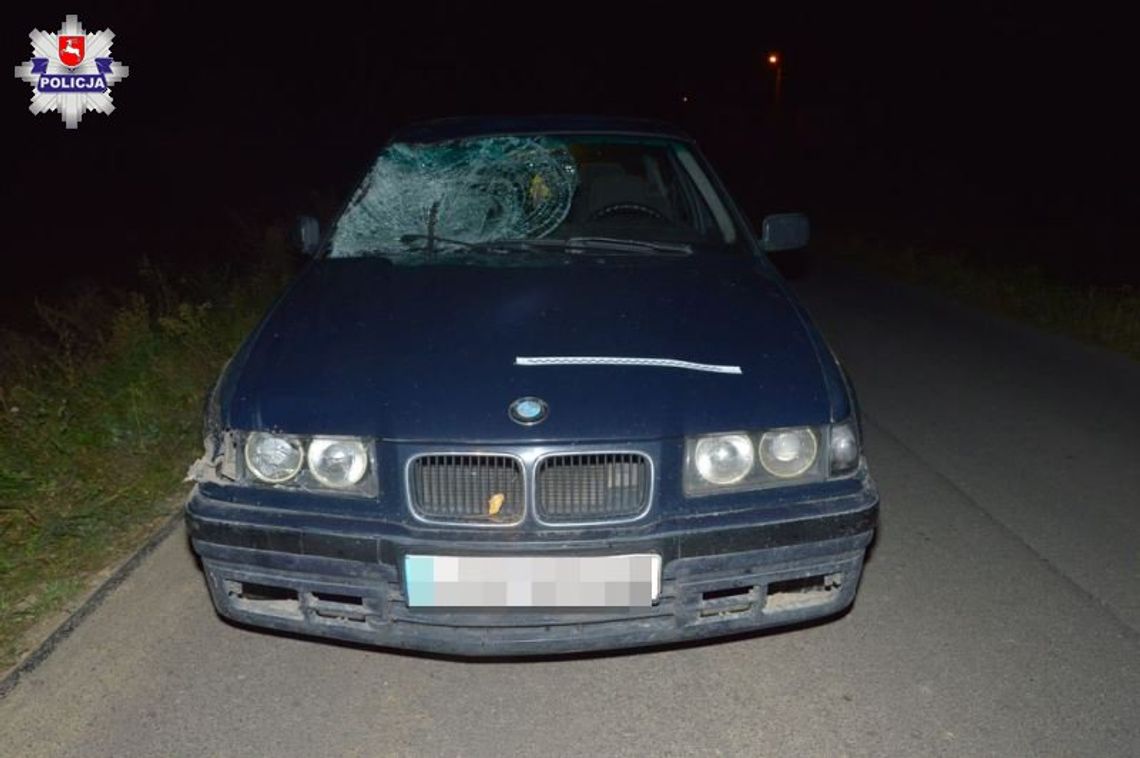 Gm. Adamów: Tragiczny wypadek w Suchowoli. Potrącony przez BMW mężczyzna zmarł