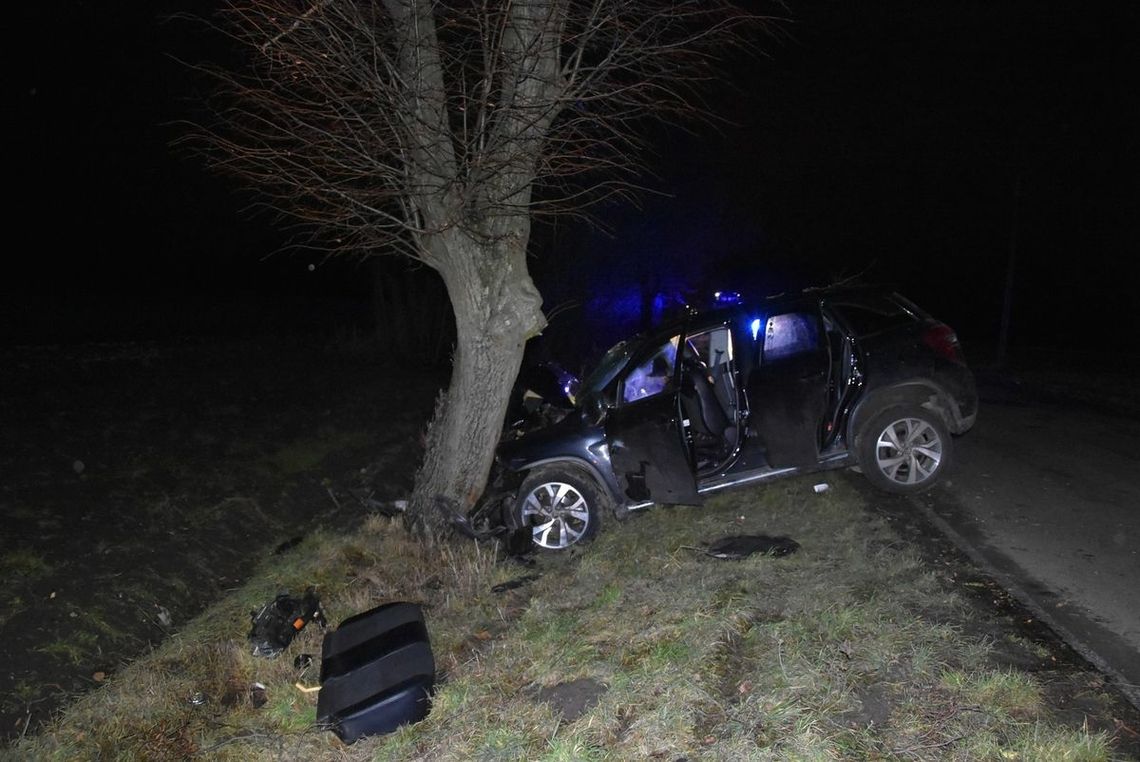 Gm. Chełm. Zderzenie podczas wyprzedzania. Cztery osoby zabrane do szpitala