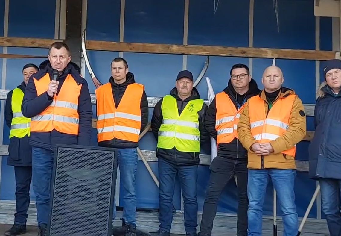 Gm. Dorohusk. Protest rolników. Oszukana Wieś też nie chce umierać w ciszy [ZDJĘCIA+WIDEO]