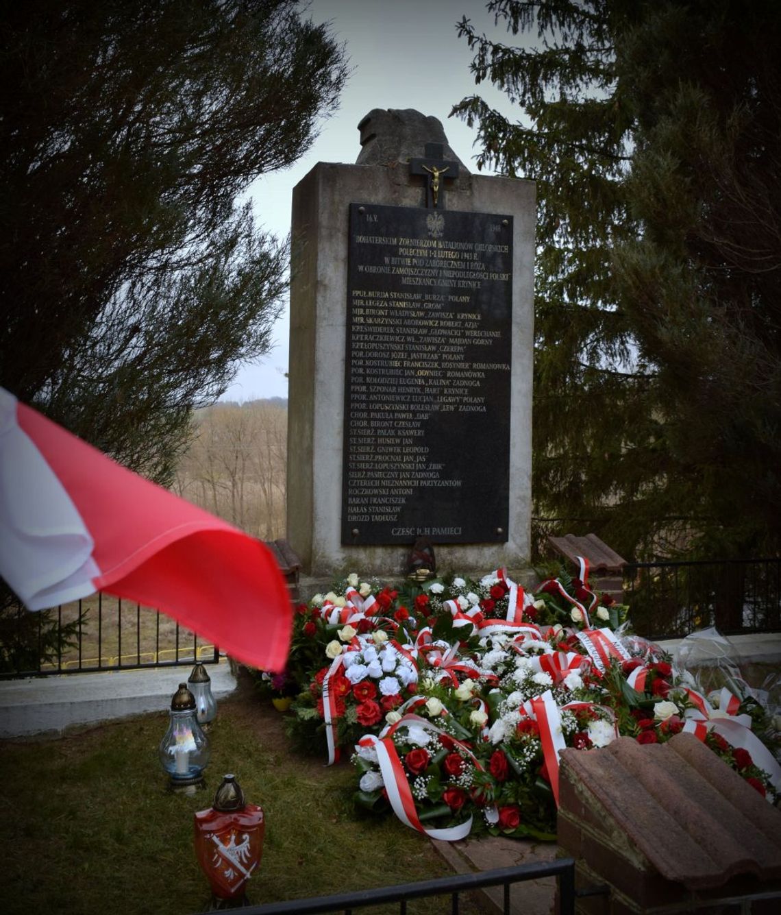 Pomnik Batalionów Chłopskich w Krynicach