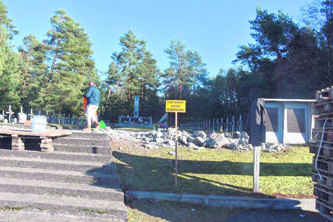 Gm. Łukowa: Prace na cmentarzu w Osuchach