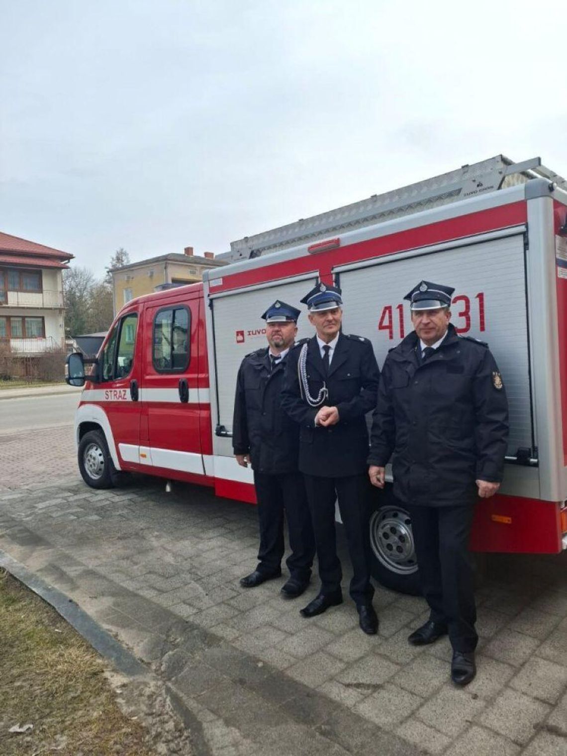 Gm. Mircze: OSP Smoligów z nowym samochodem pożarniczym! OSP Smoligów z nowym wozem.