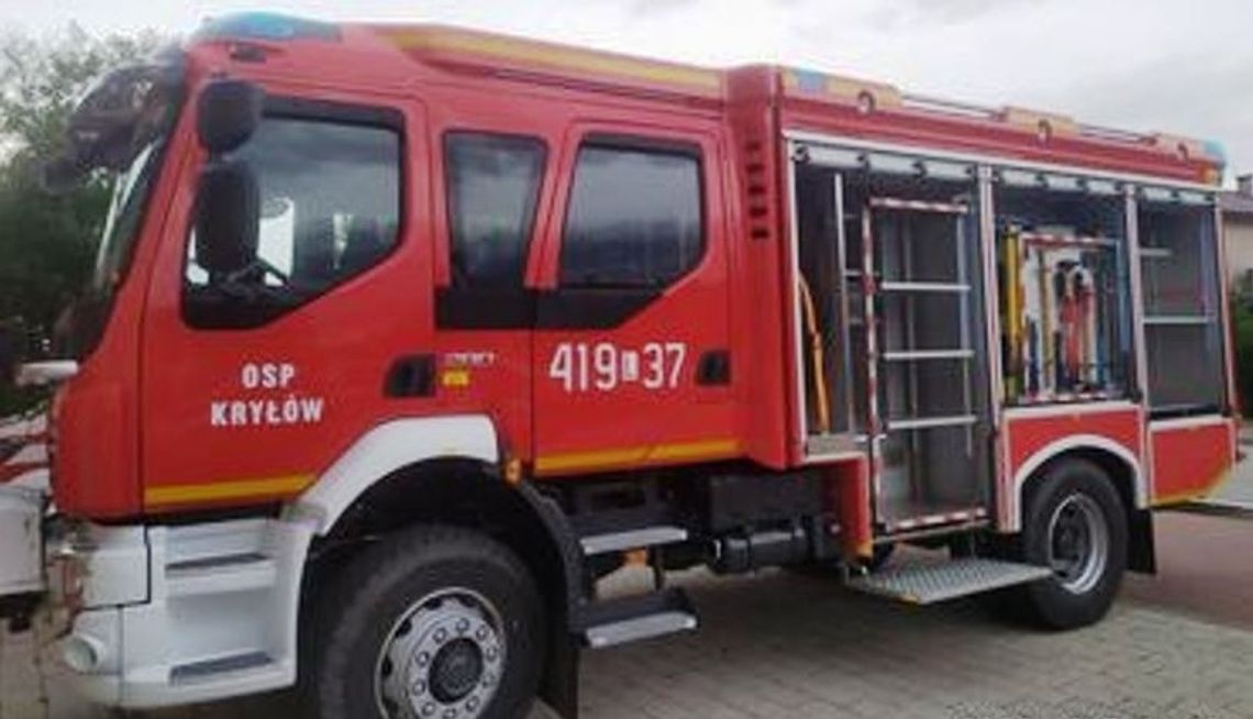 Gm. Mircze: Strażacy z Kryłowa mają nowy wóz