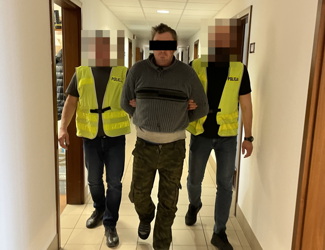 Kryminalni z tomaszowskiej komendy ustalili 47-letniego sprawcę kradzieży pilarki spalinowej.