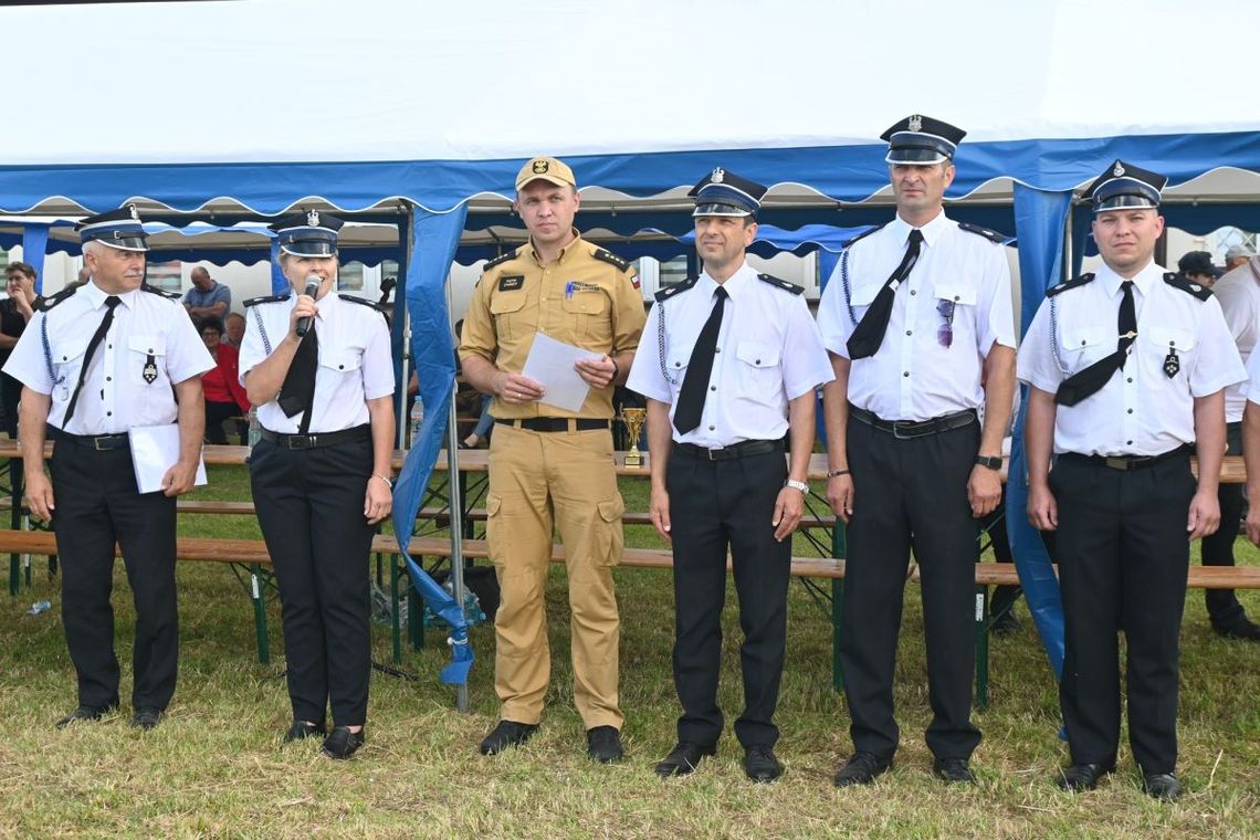 Gminne Zawody Sportowo-Pożarnicze jednostek Ochotniczych Straży Pożarnych z terenu Gminy Tomaszów Lubelski.