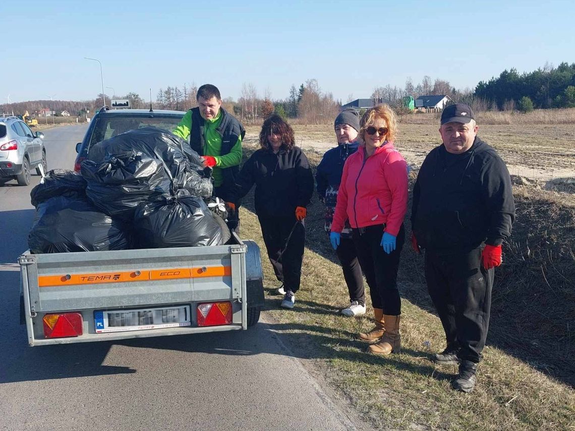 Artur Krupa z wójt Marzeną Czubaj-Gancarz na Dniu Sołtysa w Lublinie.