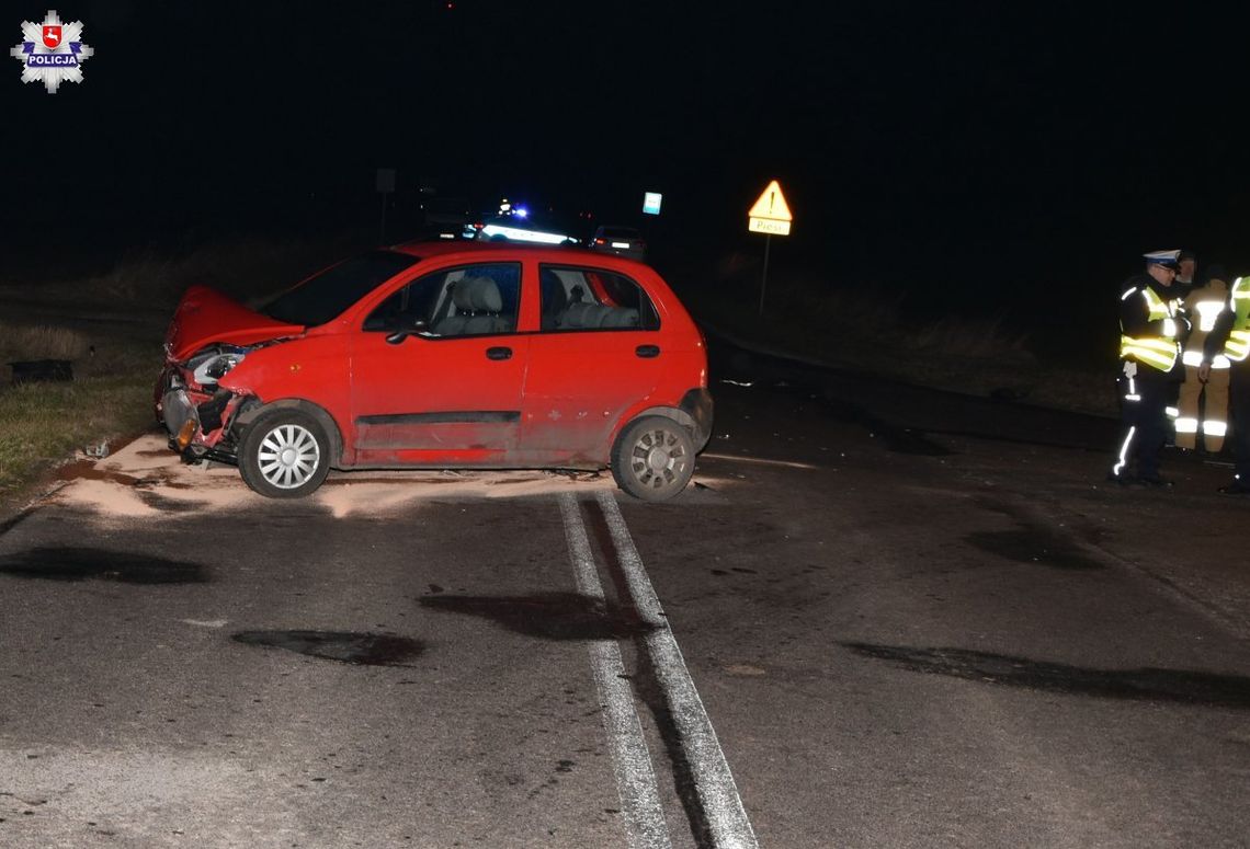 Gm. Tyszowce: Stłuczka w Mikulinie. Chevrolet zajechał drogę audi