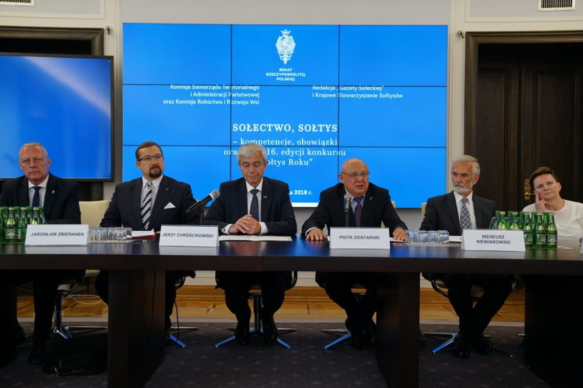 Gm. Zamość/Kraj: Sołtysi w Senacie