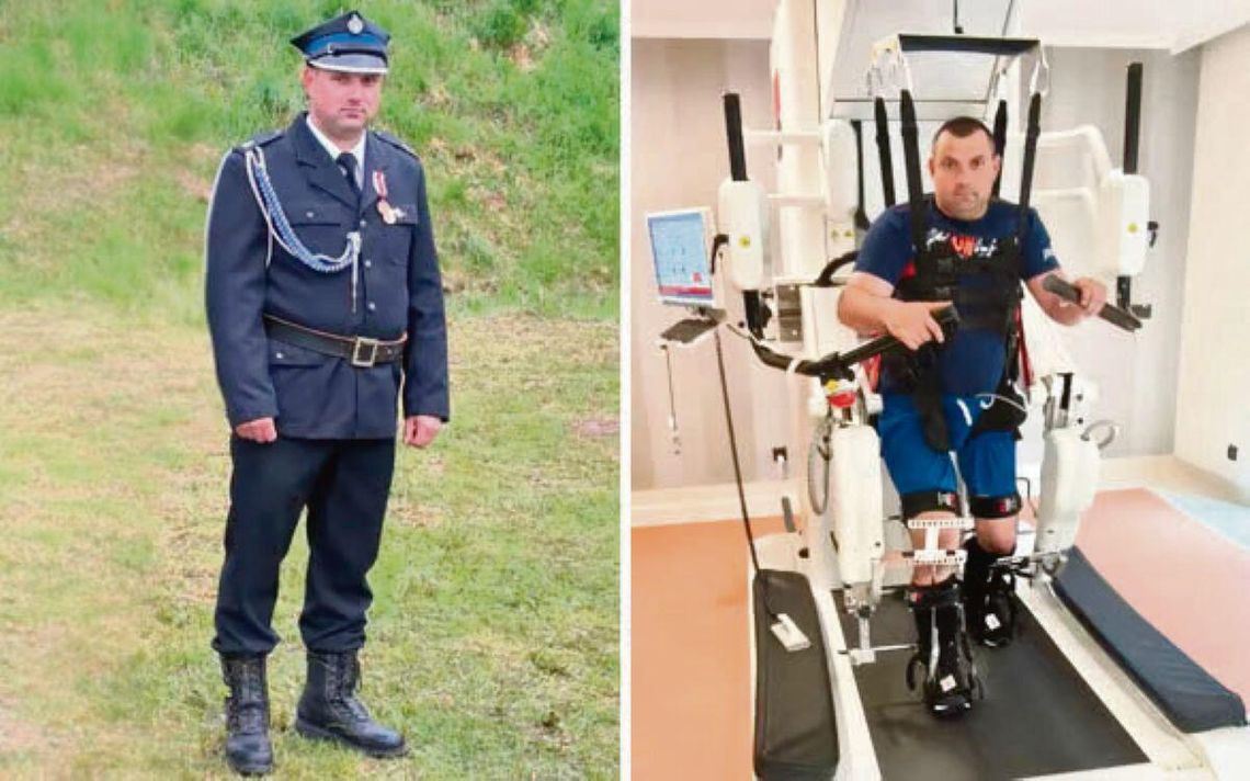 Gmina Frampol: Rodzina strażaka apeluje o wsparcie w kosztownej rehabilitacji 41-latek z gminy Frampol jeszcze niedawno niósł pomoc wszędzie tam, gdzie zawyła strażacka syrena – dziś sam potrzebuje wsparcia.