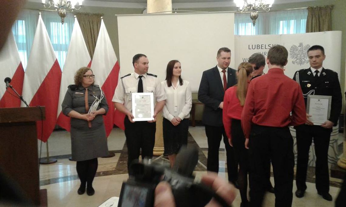 Gmina Hrubieszów: Wojewoda nagrodził strażaków