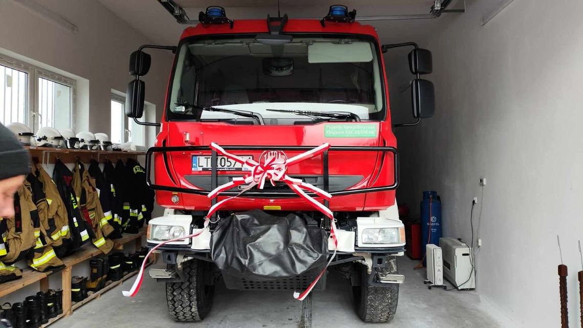 Gmina Krynice: Strażacy z OSP Zadnoga dostali nowy samochód gaśniczy Nowy samochód na wyposażeniu OSP Zadnoga.