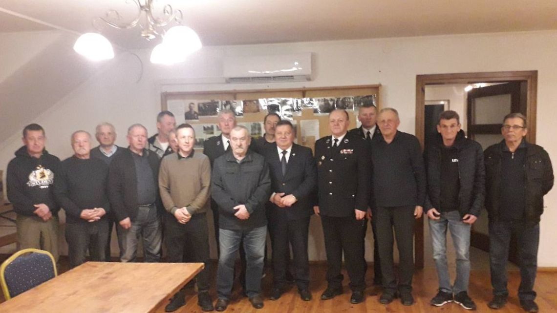 Nowe władze OSP w Siedliskach.