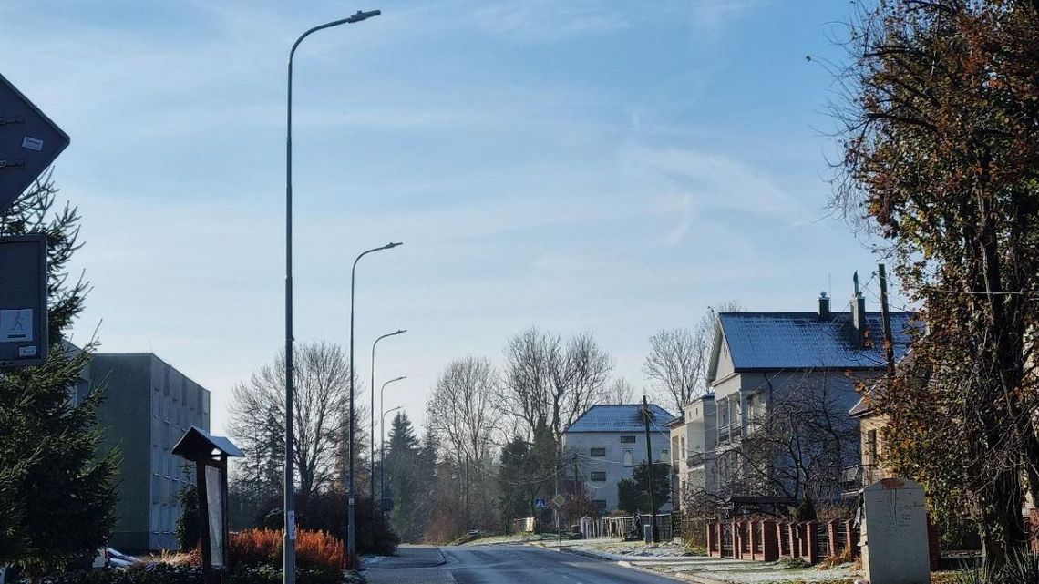 Zakończyła się modernizacja infrastruktury oświetleniowej ul. Ogrodowej i Trębackiej w Szczebrzeszynie.