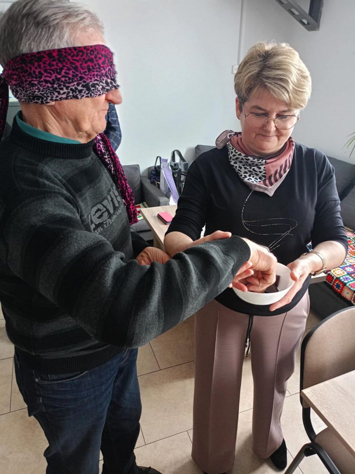 Czekoladowy Dzień w Klubie Seniora w Telatynie.