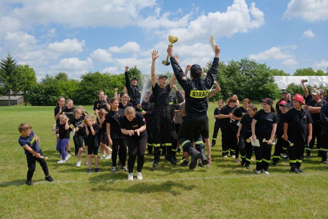 Gminne Zawody Sportowo-Pożarnicze Ochotniczych Straży Pożarnych. Druhowie z Jarosławca triumfowali.