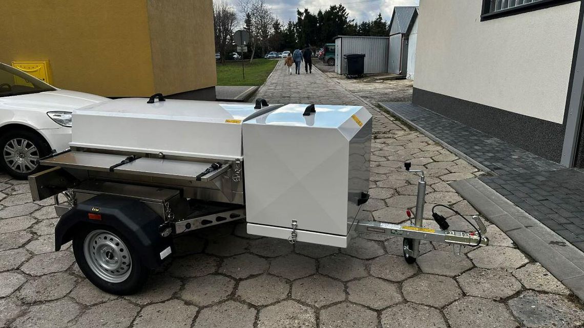 Kuchnia polowa zakupiona przez gminę Werbkowice.