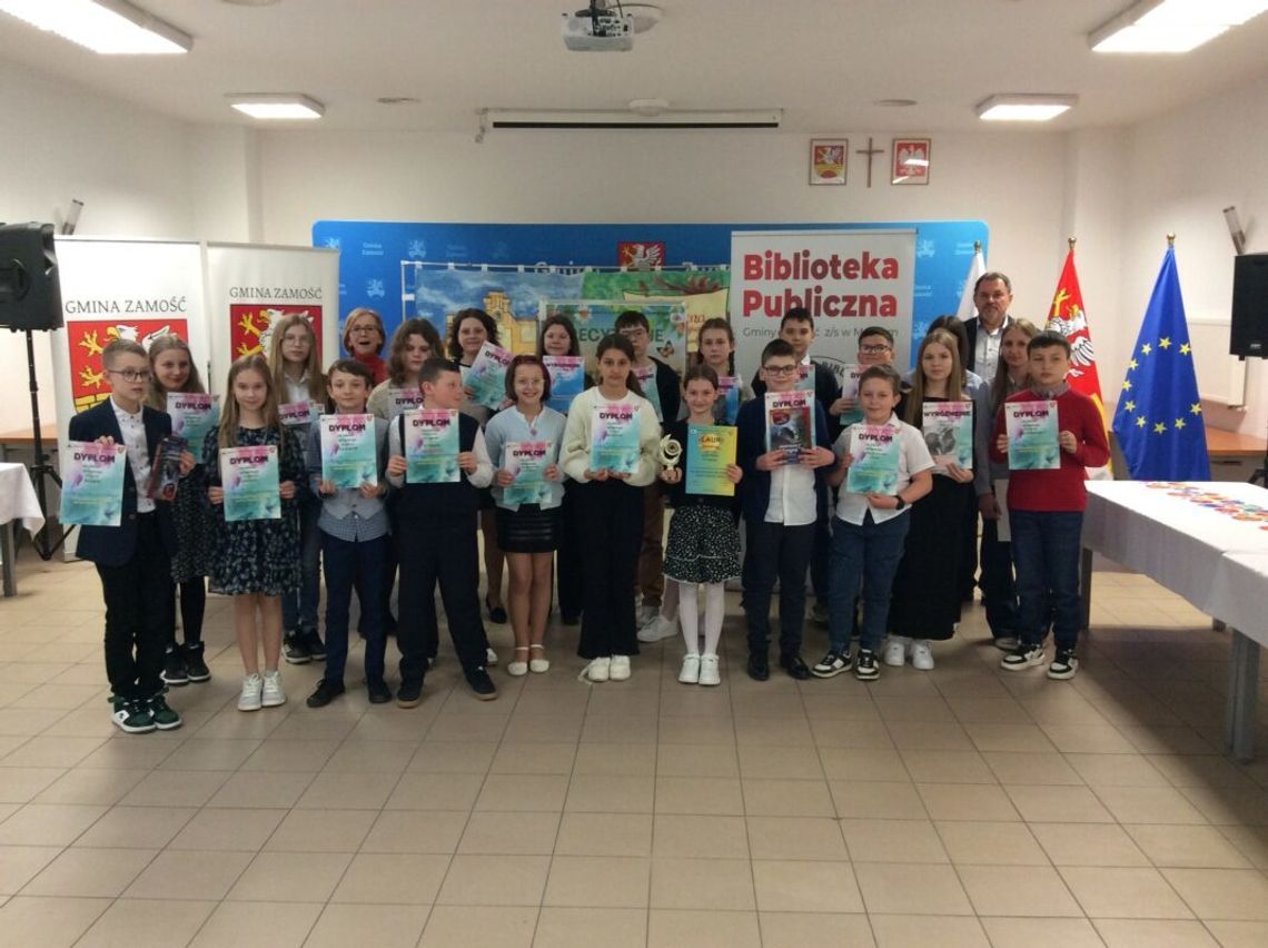 W Mokrem odbył się XVII Konkurs Recytatorski o Laur Najlepszego Recytatora Gminy Zamość.