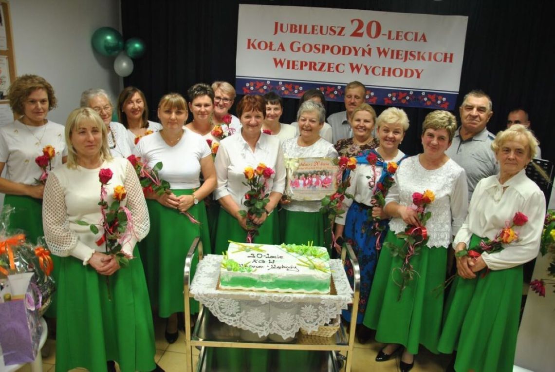 Jubileusz KGW w Wieprzcu-Wychodach