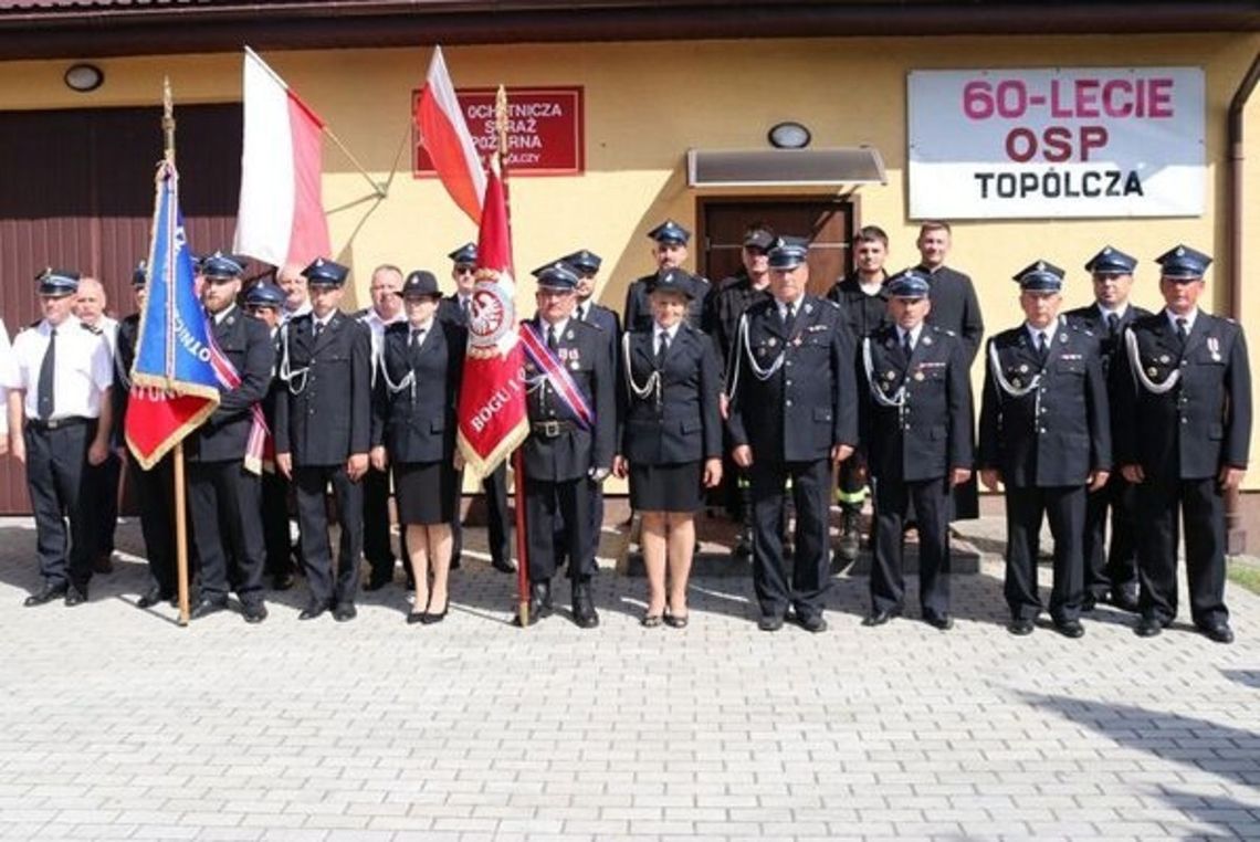 Ochotnicza Straż Pożarna w Topólczy w gminie Zwierzyniec ma 60 lat.