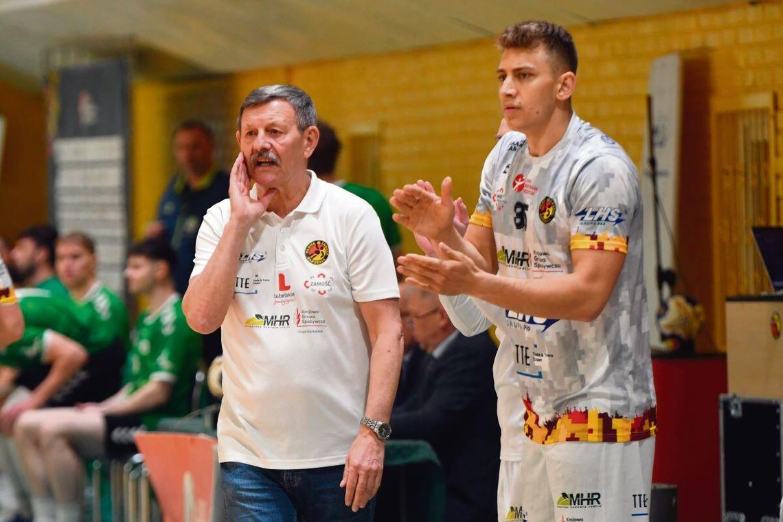 Trener Zbigniew Markuszewski po raz ostatni poprowadził Padwę Zamość w meczu przed własną publicznością.