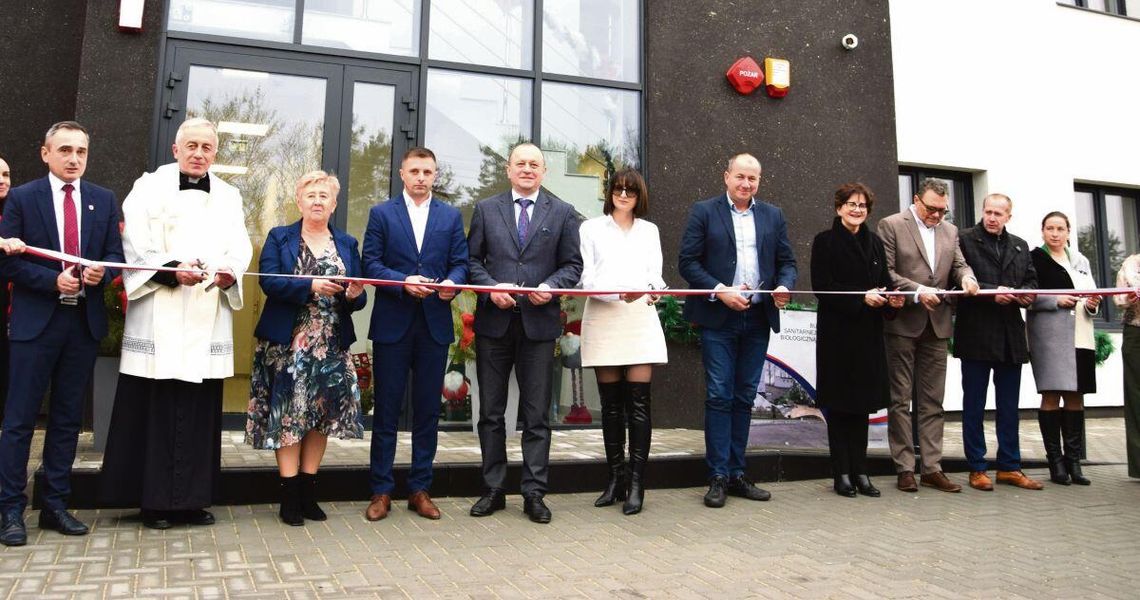 GOPS, PSZOK i oczyszczalnia ścieków. W gminie Sitno zakończono duże inwestycje Otwarcie nowej siedziby GOPS.