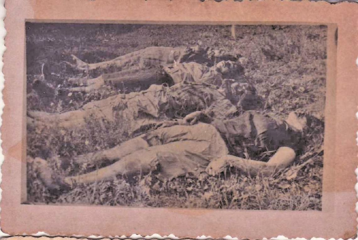 Pięcioosobowa rodzina Kozłowskich, która została zamordowana przez oddział ukraiński w kolonii Obłyczyn w czerwcu 1944 r.